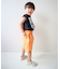 WEB限定 ダンプワッシャーハーフパンツ  5分丈
