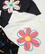 ビックフラワー刺繍Tシャツ