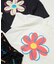 ビックフラワー刺繍Tシャツ