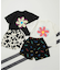ロゴ刺繍ハーフパンツ  4分丈