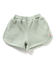 ワッフルショートパンツ  ショート丈