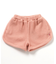 ワッフルショートパンツ  ショート丈