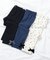 裾リボン/7days Style pants  10分丈