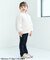 サイドフリルストレート/7days Style pants  10分丈