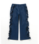 サイドフリルストレート/7days Style pants  10分丈