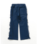 サイドフリルストレート/7days Style pants  10分丈