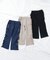 サイドフリルストレート/7days Style pants  10分丈