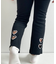後ろハートフレア/7days Style pants  10分丈