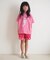 裾スカラップ刺繍ショートパンツ  ショート丈