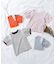 肩フリルフラワーモチーフTシャツ