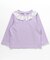 WEB限定 襟レースTシャツ/7days Style