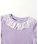 WEB限定 襟レースTシャツ/7days Style