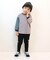 DAISUKI リブパンツ  9分丈