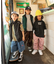 B NEWJACK スリーブグラフィックロンＴ
