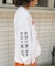 B NEWJACK スリーブグラフィックロンＴ
