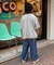 B NEWJACK パラシュートパンツ  10分丈
