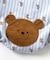 tiny bear ストライプ＆チェックボディースーツ