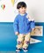 tiny bear モチーフ付きパンツ  10分丈