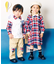 tiny bear モチーフ付きパンツ  10分丈