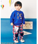 tiny bear モチーフ付きパンツ  10分丈