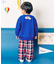 tiny bear モチーフ付きパンツ  10分丈