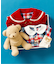 tiny bear ストライプ＆チェックワンピース