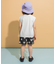 水陸両用総柄アクティブパンツ  4分丈