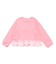 WEB限定 裾フリル長袖Tシャツ