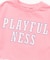 WEB限定 裾フリル長袖Tシャツ