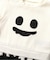 【リンク】ほね・おばけ蓄光プリントワッフルカバーオール