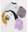 ワンポイントロゴワッフルTシャツ