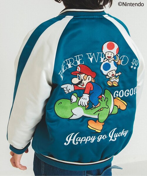 スーパーマリオ スカジャン｜エフオーオンラインストアの通販｜&mall