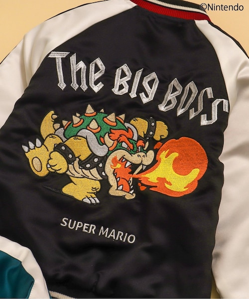 スーパーマリオ スカジャン｜エフオーオンラインストアの通販｜&mall