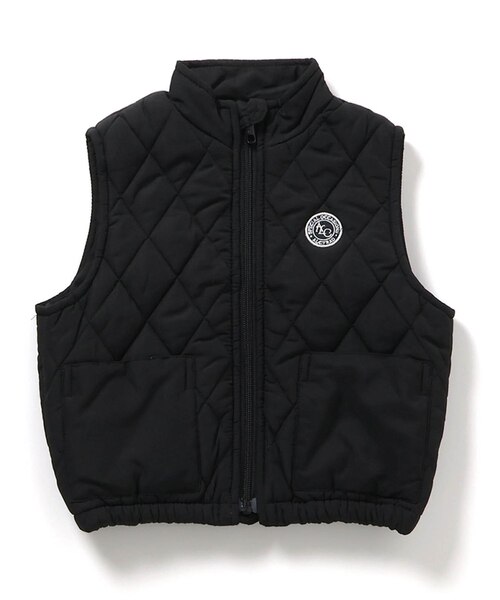 メゾンドルチェ　キルティングベスト　black ブラック 中古・古着通販】Maison de Dolce (メゾンドドルチェ