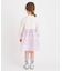 WEB限定 スカラップドッキングワンピース