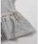 ワッフルペプラムハートモチーフTシャツ