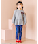 ワッフルペプラムハートモチーフTシャツ