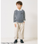ニットベスト＆ボーダー衿Tシャツセット
