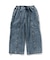 B NEWJACK ケミカルバギーデニムパンツ  10分丈