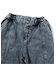 B NEWJACK ケミカルバギーデニムパンツ  10分丈