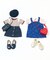 ハートポケットインパンツ付きスカート