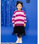 スプレー風ボーダートレーナー