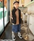 ルーズカーゴハーフパンツ(セットアップ可)  6分丈