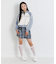 星総柄シアーハイソックス