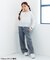 デニムワイドパンツ