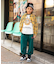B NEWJACK カットソーパンツ(セットアップ可)  10分丈