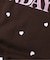 WEB限定 スウェットライクペプラムロゴトップス