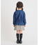WEB限定 スウェットライクペプラムロゴトップス