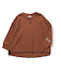 配色ステッチビッグシルエットワッフルTシャツ