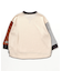 配色ステッチビッグシルエットワッフルTシャツ